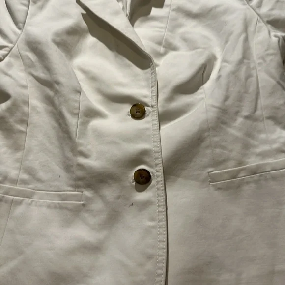 The Limited Blazer white size M - Picture 2 of 4